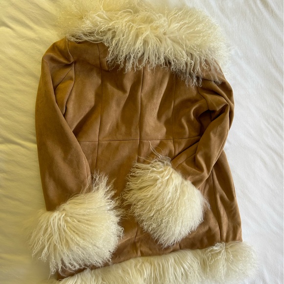 Charlotte Simone Jacket & Coat | Suede and Shearling - Picture 9 of 9